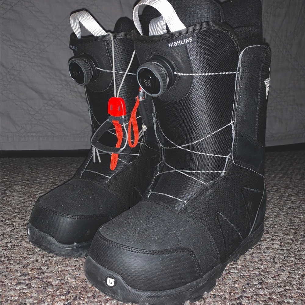 Burton Highline Boa Snowboard Boots 2015 sz 10.5